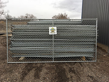 Temporary Chain Link Panels